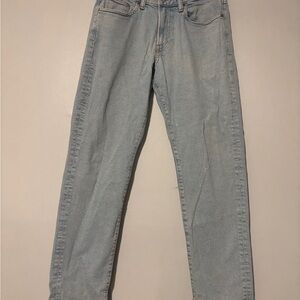 H&M Light Blue Slim Straight Jeans